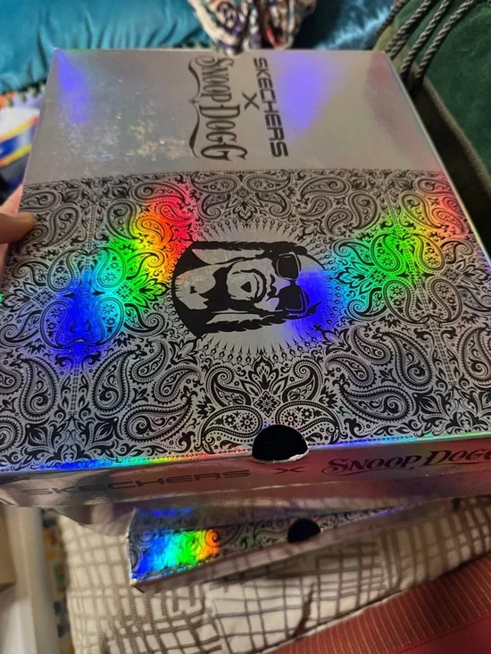 Skechers Snoop Dogg Slip In Skechers White and Black size 9 - Picture 15 of 16